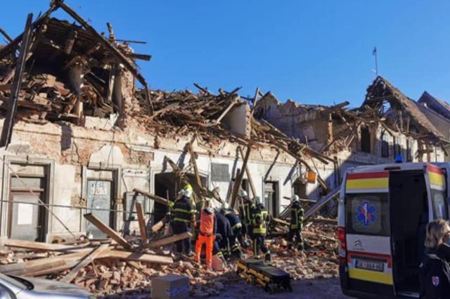 Vatrogasci iz ruševina izvukli djevojku, kopali su satima: 'Bila je zatrpana ciglom i betonom' | HIP.ba - Hercegovački info portal