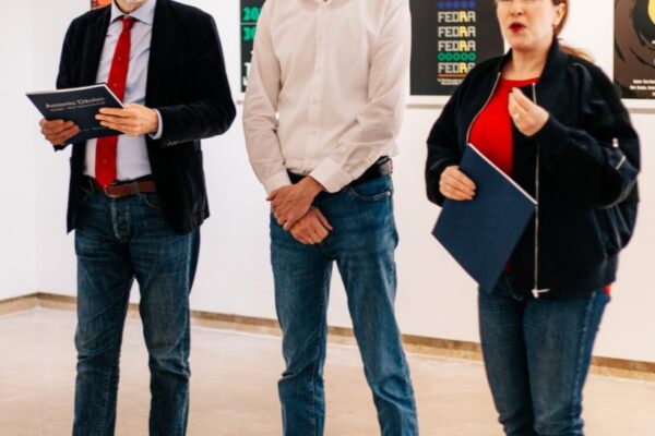 Izložba akademskog kipara, grafičara, dizajnera i likovnog pedagoga Antonia Džolana otvorena u galeriji Matice hrvatske u Zagrebu