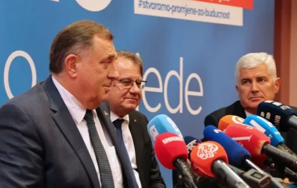 DODIK ‘Trojka je Čoviću obećala Izborni zakon u roku od 6 mjeseci ako uđu u vlast. Prošle su 3 godine, sve su slagali’
