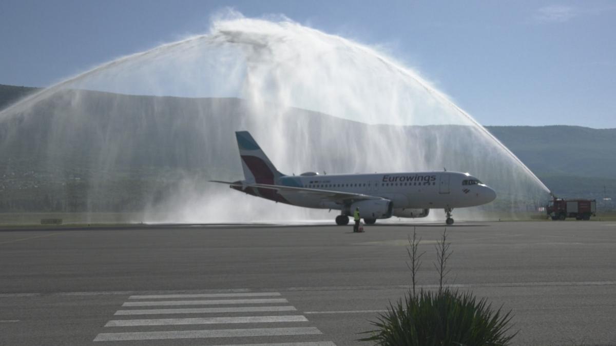 U  Mostar sletio prvi avion iz Düsseldorfa