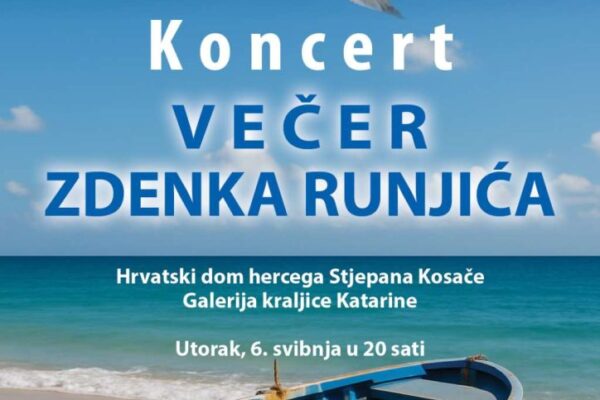 Večer Zdenka Runjića otvara glazbeni program Mostarskog proljeća 2025.