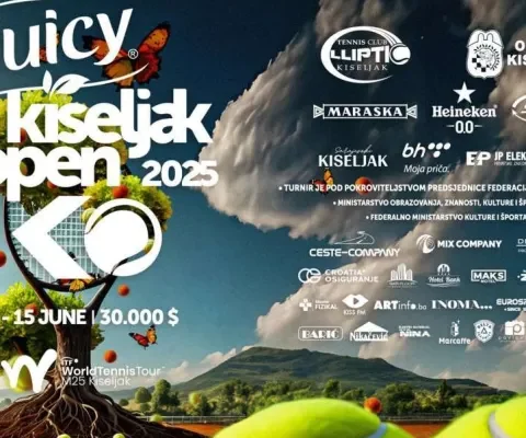 Najperspektivniji tenisači svijeta naredni vikend stižu u Kiseljak