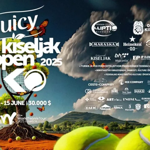 Najperspektivniji tenisači svijeta naredni vikend stižu u Kiseljak