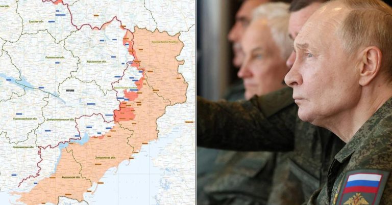 FOTO Putin koristi 50 godina staru kartu kako bi pokazao napredak Rusa? Pogledajte zašto je izazvala buru