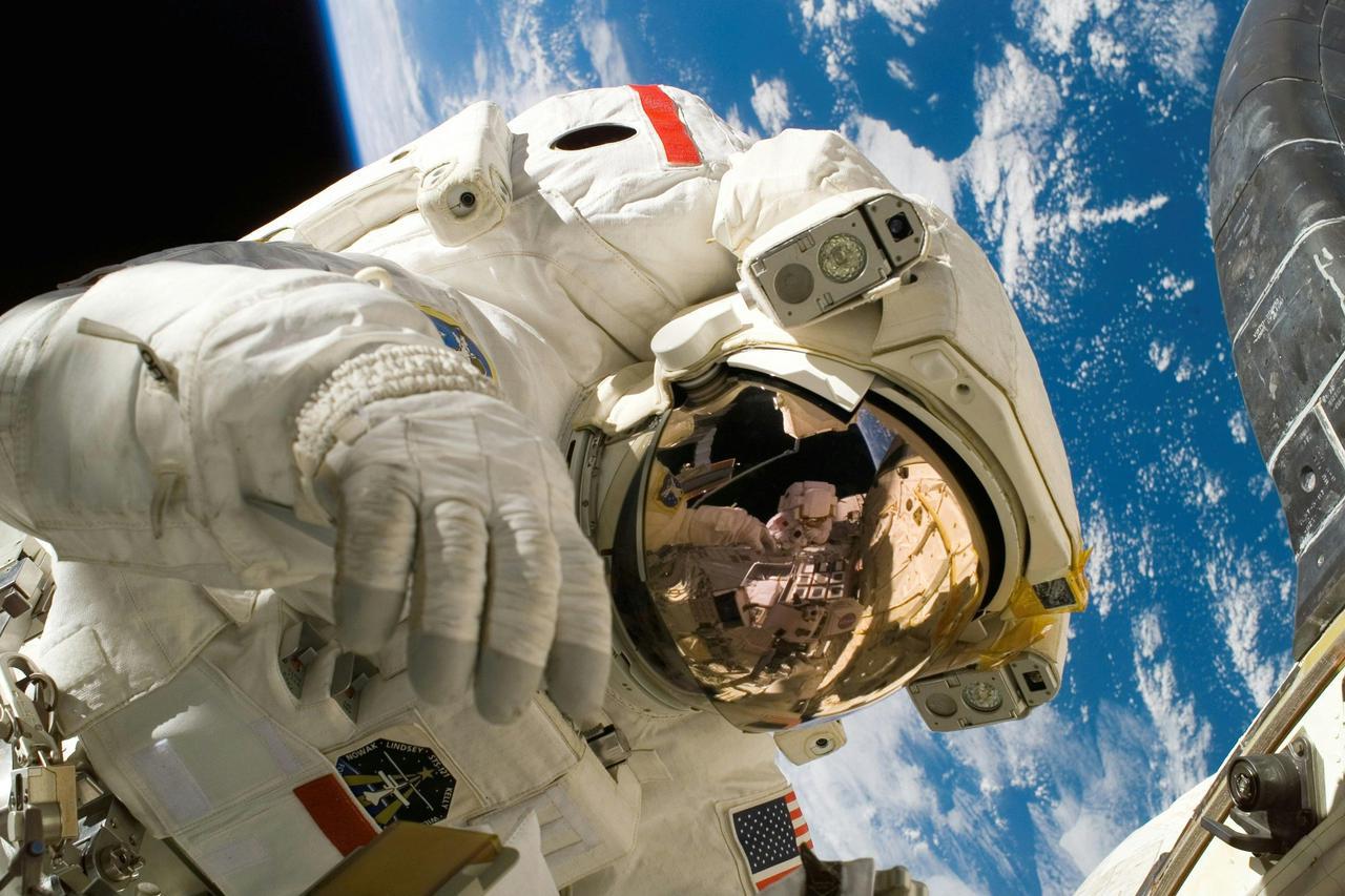 Astronaut, ilustracija