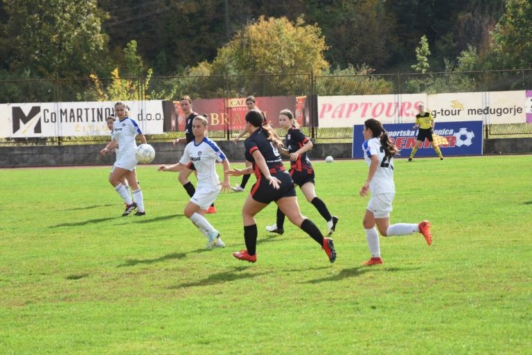 ŽNK Brotnjo i ŽNK Široki Brijeg podijelili bodove u današnjoj utakmici u Čitluku