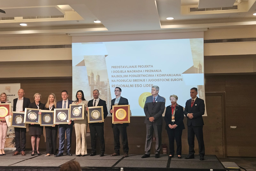 HT Eronet dobitnik Srebrne nagrade i priznanja “Regionalni ESG lider”