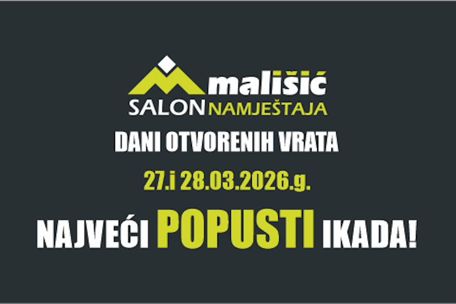 DANI OTVORENIH VRATA U SALONU NAMJEŠTAJA MALIŠIĆ MEĐUGORJE