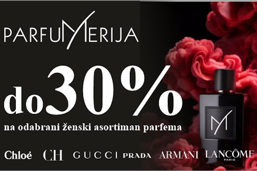 PARFUMERIJA M U SUSRET DANU ŽENA: Mirisi koji slave ženstvenost