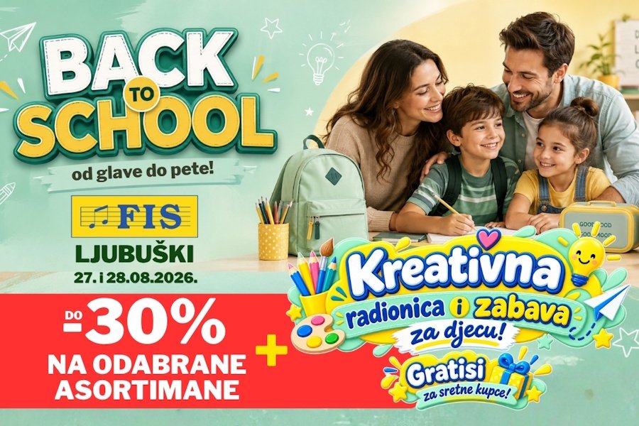 Back to School u FIS-u Ljubuški – od glave do pete! Back to School u FIS-u Ljubuški – od glave do pete!