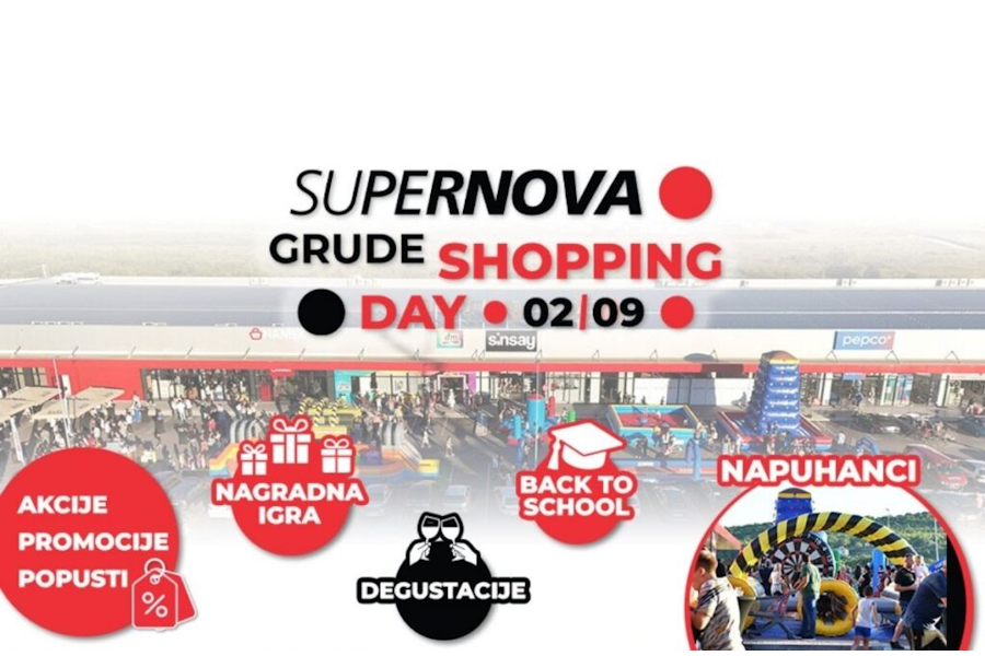 Supernova Grude organizira veliki Back to school shopping day Supernova Grude organizira veliki Back to school shopping day